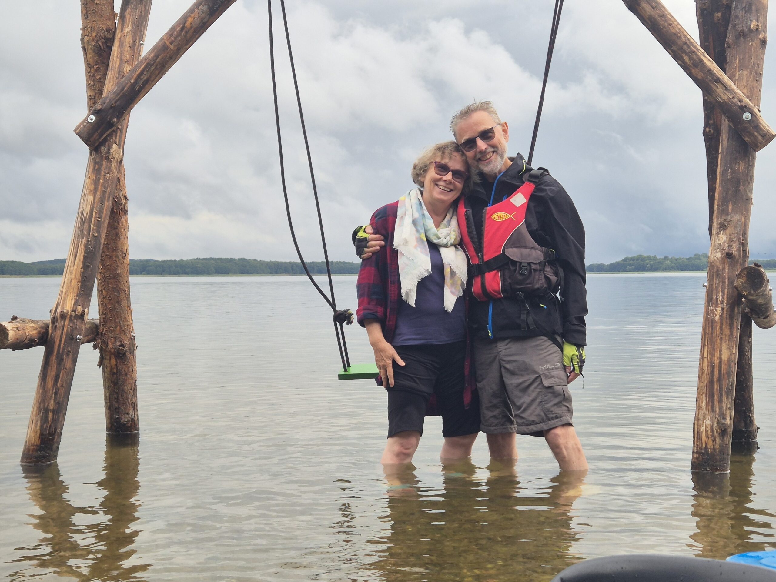 małżeńsko na randce w kajaku